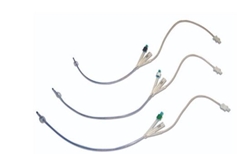 PU2-Way Silicon Foley Catheter 14FR