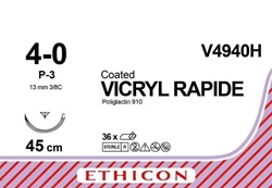 Sutur Vicryl Rapid 4-0 V4940H