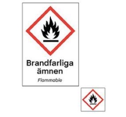 Brandfarliga ämnen/Flammable 