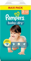 Tejpblöja Pampers BabyDry