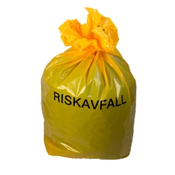 Riskavfallssäck LLD plast PolyPRIMA