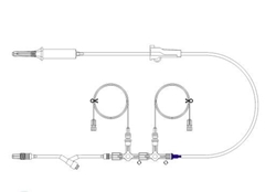 Infusionsaggregat TIVA Mediplast utan luftning