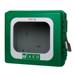 Väggskåp AED utomhus