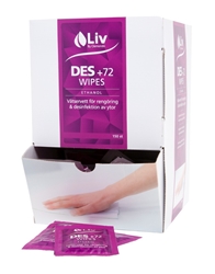 Ytdesinfektion servett Liv +72