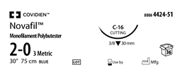 Sutur E Novafil 2-0 monofil