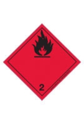 Etikett Brandfarliga gaser