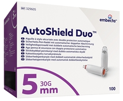 Pennkanyl Autoshield duo, 30G 0,30x5mm Säkerhet - 2