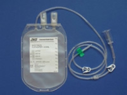 Blodtappningspåse graderad med kanyl JMS