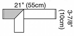 Op tejp transparent Steri-Drape 9099