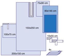 Op set ENT Steri-Drape