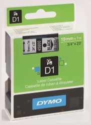 Märkband Dymo D1 19mm