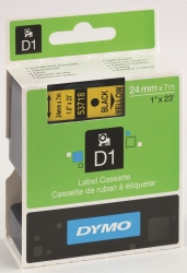 Märkband till Dymo D1 25mm