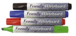 Whiteboardpennor Friendly