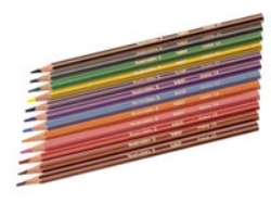 Färgpennor Bic Tropicolor