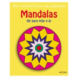 Mandalas målarbok 4år