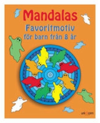 Mandalas målarbok 8år