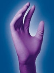 Undersökningshandske Purple Nitril