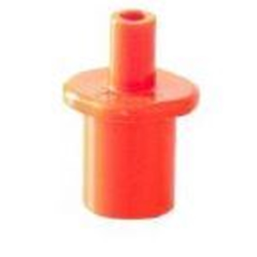 PEP motståndsnippel - Mini 4mm Orange - 10 st