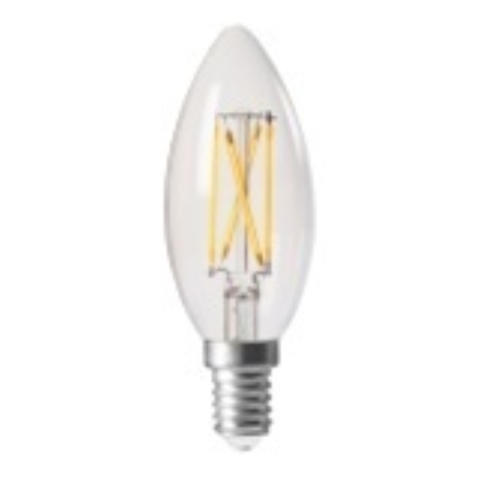 LED lampa kronform - 2,8W 260LM DIM E14