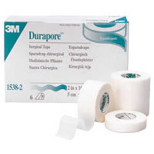 Häfta silke Durapore - 7,5cmx9,1m - 4 st/förp.