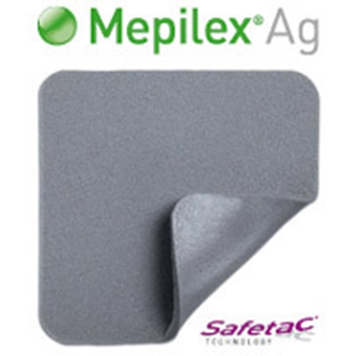 Skumförband silver silikon Mepilex Ag - 20x50cm - 2 st