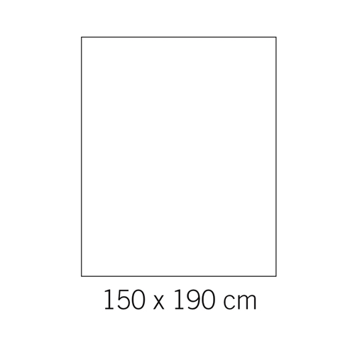 Instrumentbordslakan evercare - 150x190cm transparent - 20 st