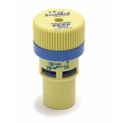 PEEP ventil till revivator och CPAP - 0-20 cm H2O justerbar - 10 st
