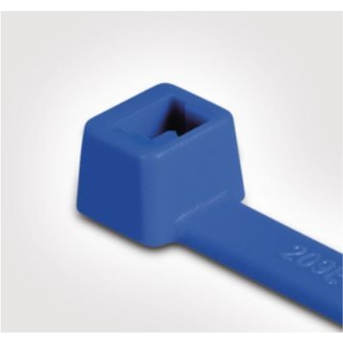 Säckbindarband/buntband - 4,6x200mm blå - 100 st