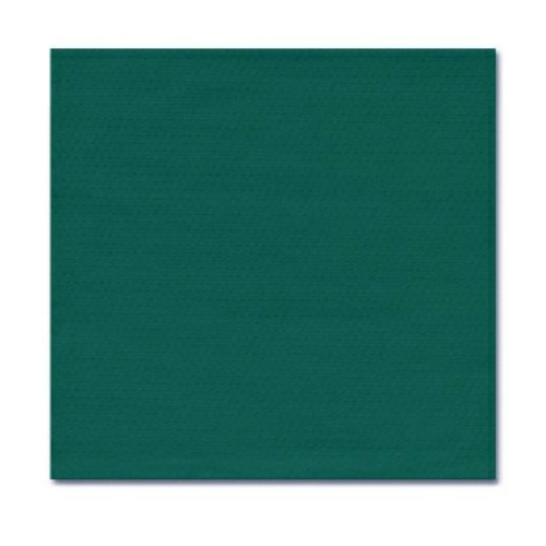 Servett tissue 1/4 vikt 1L - 33x33cm mörkgrön - 500 st