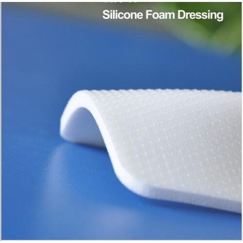 Skumförband silikon Luofucon - 10x10cm - 10 st/förp.