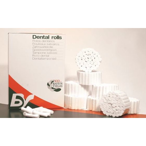 Bomullsrulle Dental rolls - Ø10x36mm Strl 2 - 600 st