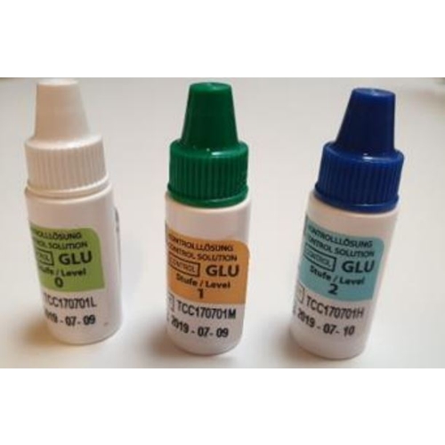 Kontrollösning glukos - Wellion Galileo GLU, level 0