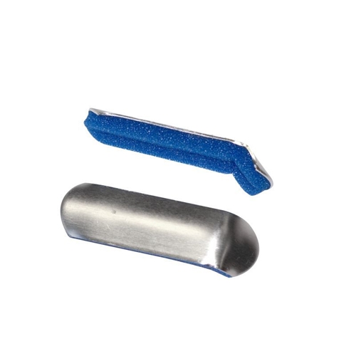 Fingerskena aluminium DJO - 7,6x2,2cm polstrad - 12 st