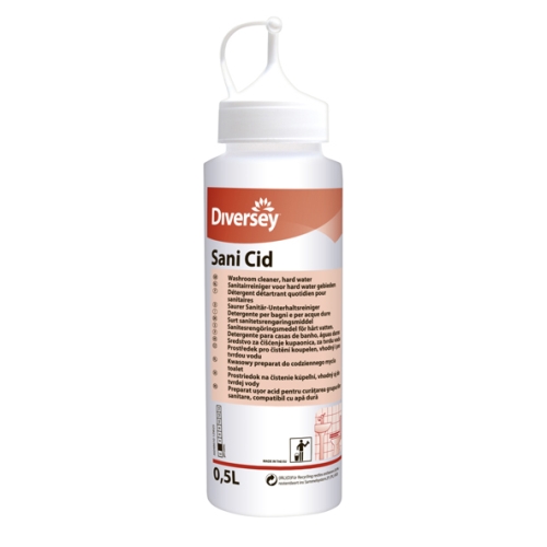 Appliceringsflaska Sani Cid - 500 ml - 6 st