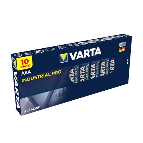Batteri alkaliskt 1,5V LR03/AAA - Varta - 10 st
