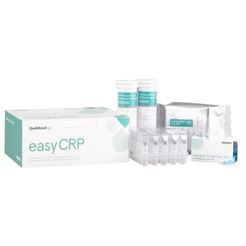 Test QuikRead go easy CRP - med sample collector - 50 st