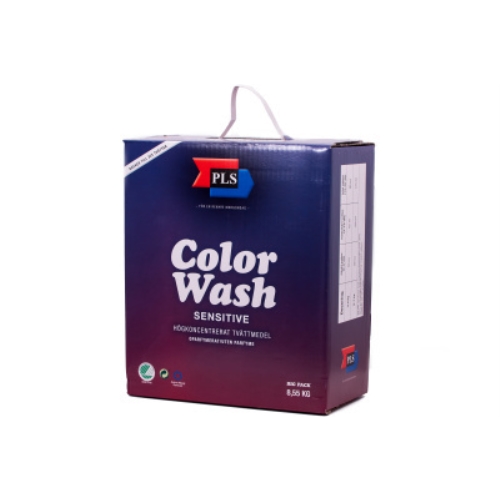 Tvättmedel pulv Colorwash - 8,55kg oparf kulör Svanen
