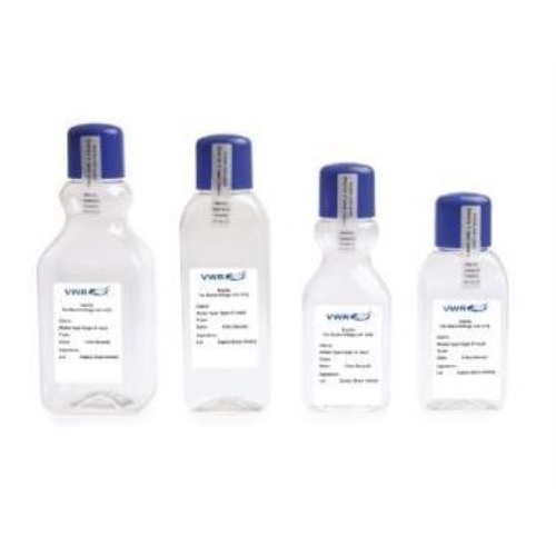 Flaska vattenprovtagning - 500mL blå steril - 144 st