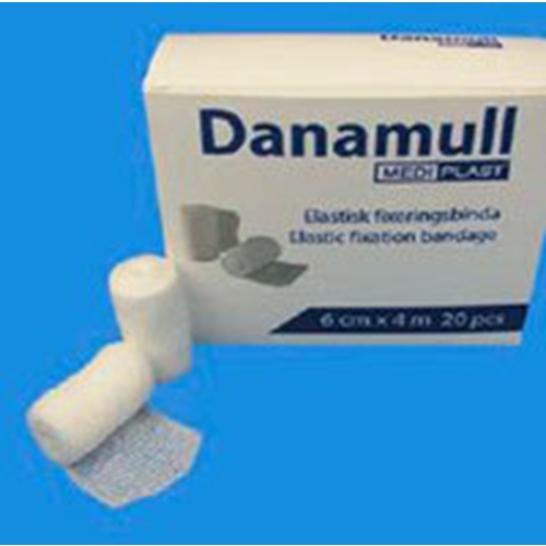 Fixeringsbinda Danamull - 12cmx4m polyamid/viskos - 20 st