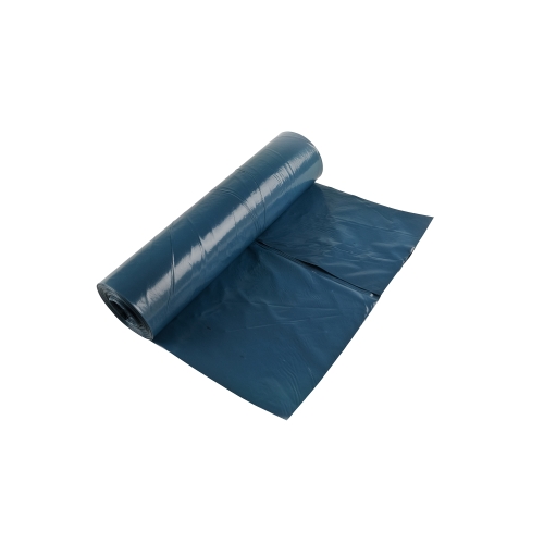 Sopsäck LD plast PolyCOEX - 160L 800x1250mm 60my blå/svart - 10 st
