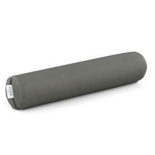 Cylinderkudde - 10x50cm grå