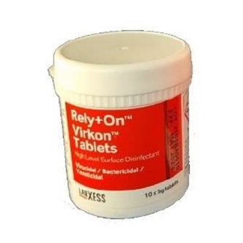 Ytdesinfektion Virkon Rely+On - 5g tablett 10st - 10 st