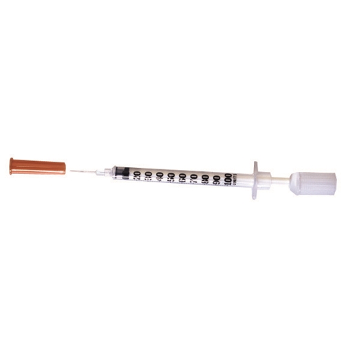 Insulinspruta med fast kanyl BD Micro-Fine+ - 1,0ml 29G (0,33)x13mm - 100 st