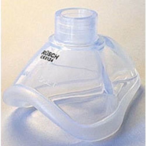 Narkosmask Rüsch - nr3 silikon transparent - 2 st
