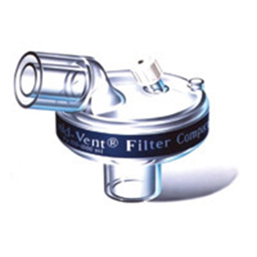 Fuktvärmeväxlare Humid Vent - 150-1000ml filter Compact vink - 25 st