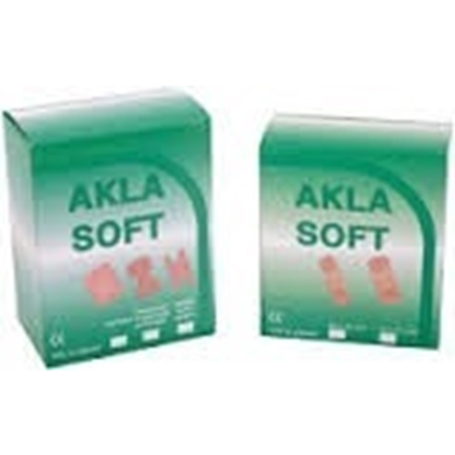 Plåster nonwoven Akla Soft - 3,4x7,2cm beige - 100 st/förp.