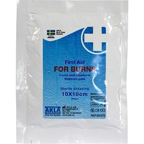 Brännskadeförband For Burns - 10x10cm gelkompress - 10 st