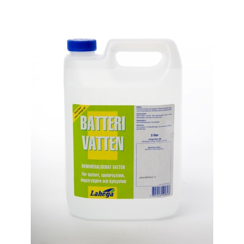 Avjoniserat vatten - 5L batterivatten