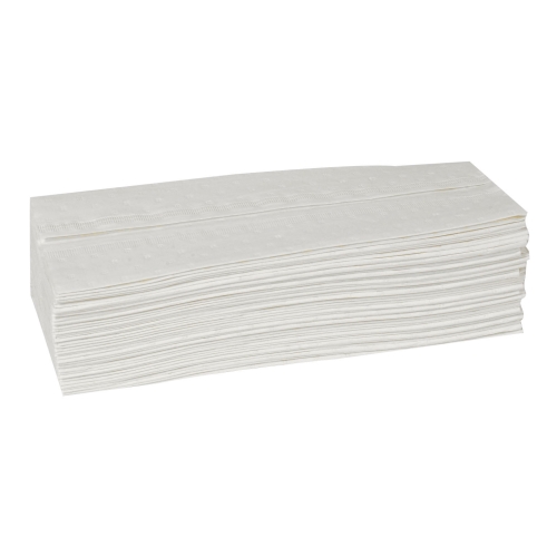Tvättlapp papper 6L c-vikt - 19x25cm vit Svanen - 1000 st