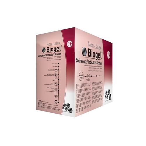 Handskar op Biogel Skinsense - 8,0 Skinsense Indicator System - 50 par